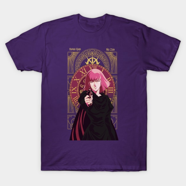 Art Nouveau style Haman T-Shirt by Gundam Otaku Shop